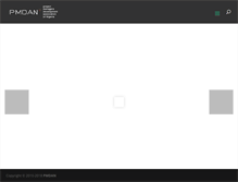 Tablet Screenshot of pmdan.org